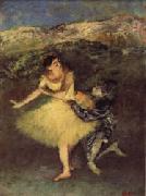 Edgar Degas Harlequin and Colombine oil on canvas